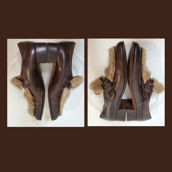 SOLD Vintage mink shoes - Picture 4 of 8